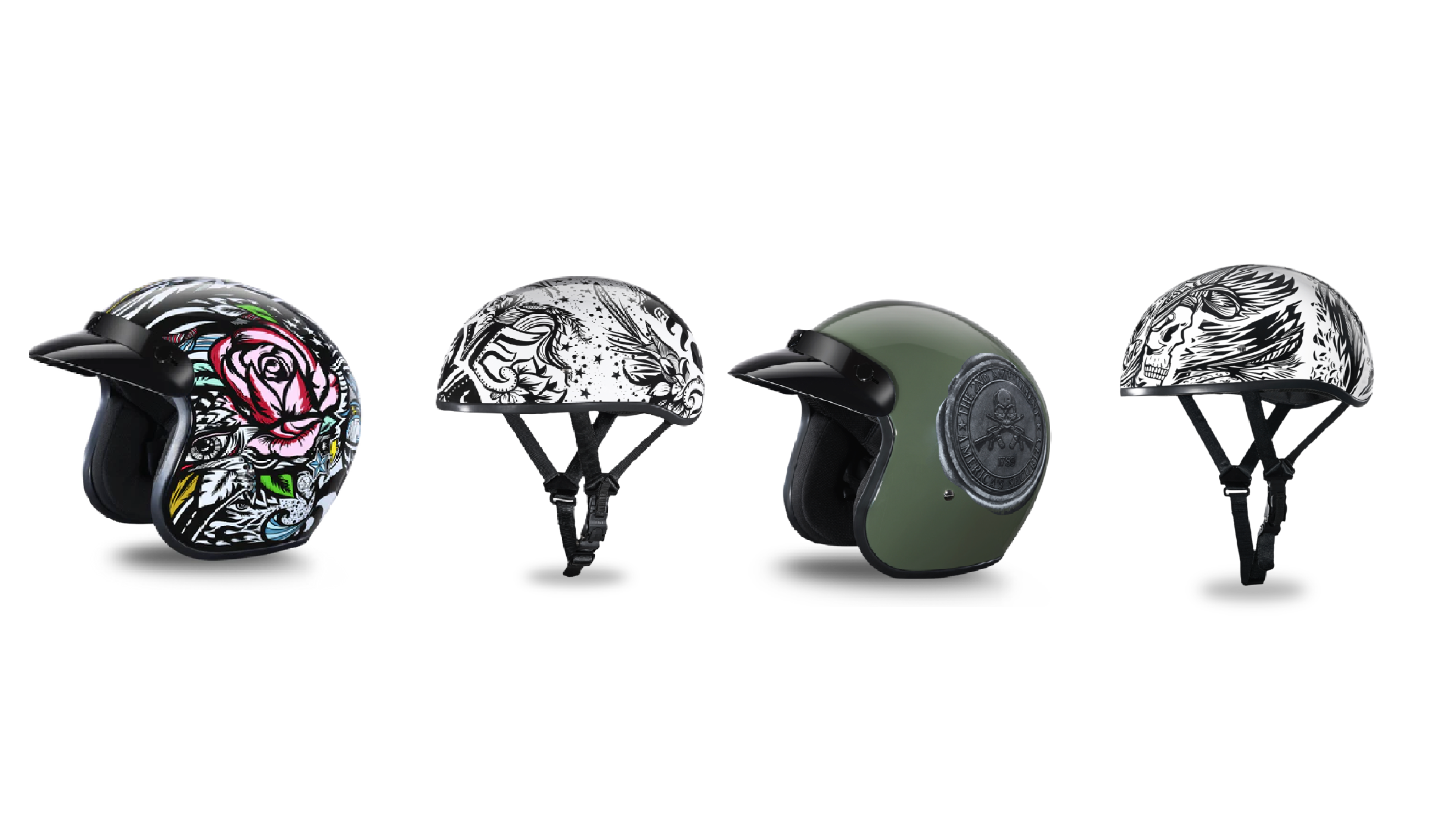 4 New Daytona Motorcycle Helmets Added