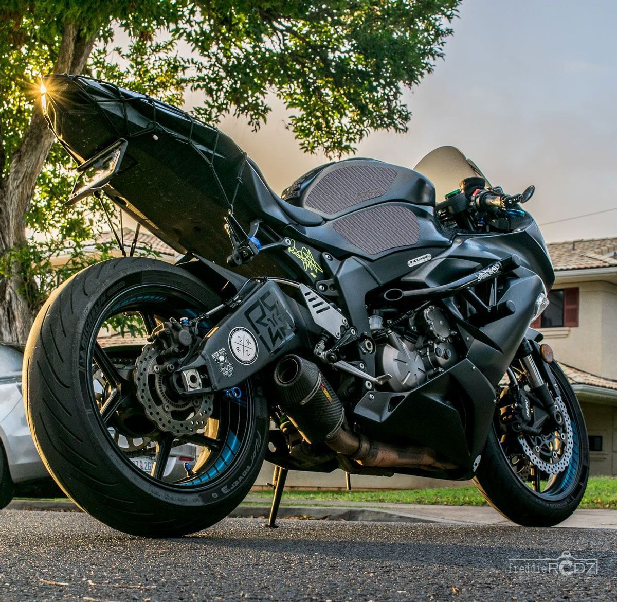 TechSpec 2013+ Kawasaki Ninja ZX-6R 636 XL2 Tank Grips