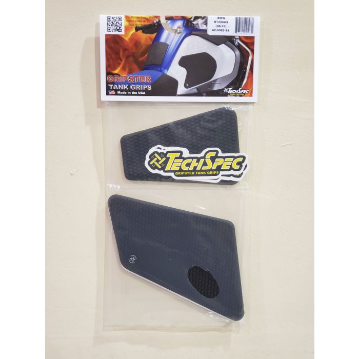 Techspec 62-0062-SS Snake Skin Tank Grips (BMW R1200 GS 2008–2012)