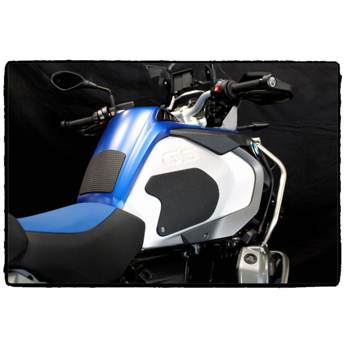 Techspec 62-1014-SS Snake Skin Tank Grips (BMW R1200/1250 GS Adventure 2014–2024)