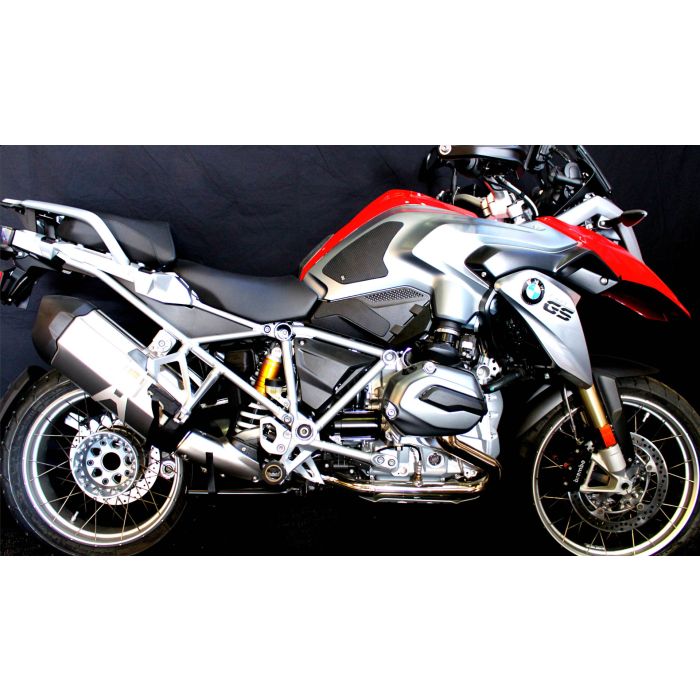 Techspec 62-1010-SS Snake Skin Tank Grips (BMW R1200 GS 2013–2016)