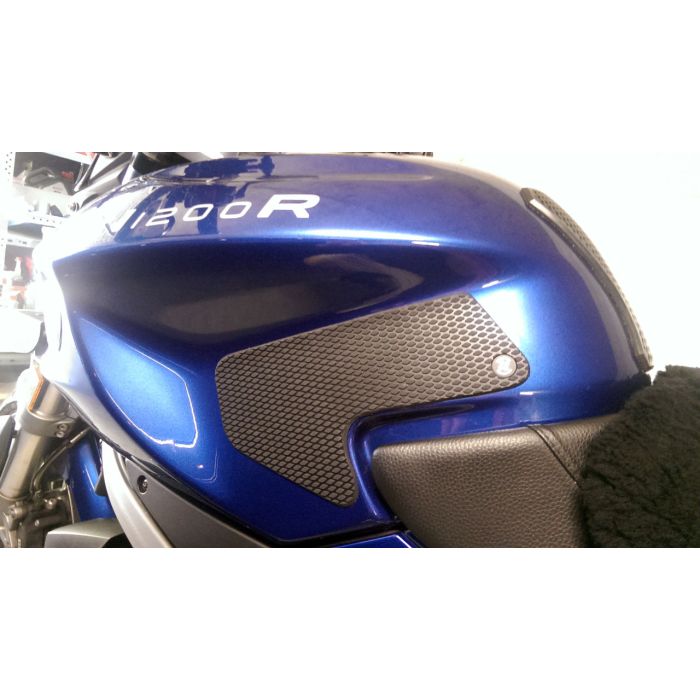 Techspec 62-1003-SS Snake Skin Tank Grips (BMW R1200 R 2007–2013)