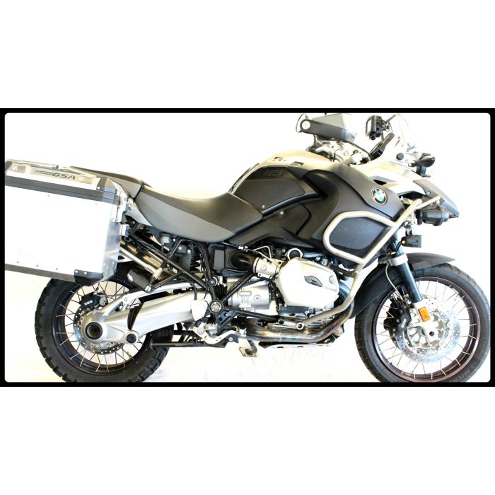Techspec 62-0056-SS Snake Skin Tank Grips (BMW R1200 GS 2004-07 / R1200 GS Adventure 2004-12)
