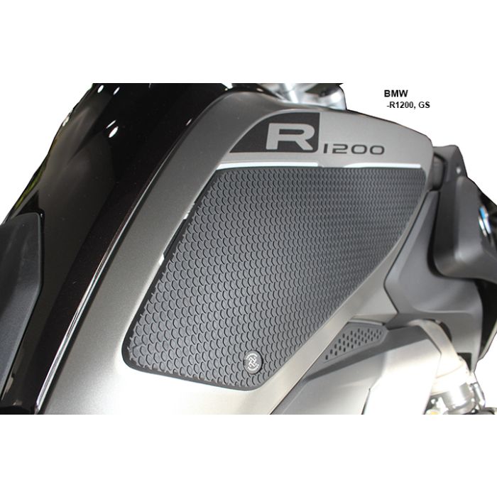 Techspec 62-1019-SS Snake Skin Tank Grips (BMW R1200 GS / R1250 GS 2017-2023)
