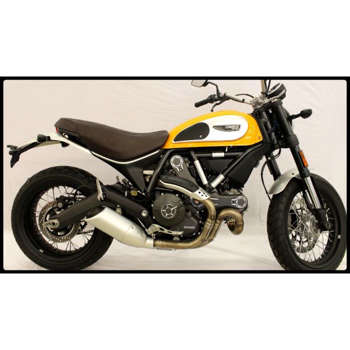 Techspec 62-1509-SS Snake Skin Tank Grips (Ducati Scrambler 2015-2020)
