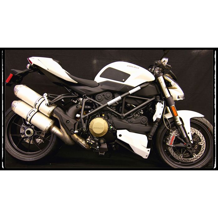 Techspec 62-1501-SS Snake Skin Tank Grips (Ducati Street Fighter 848 2008-2015)