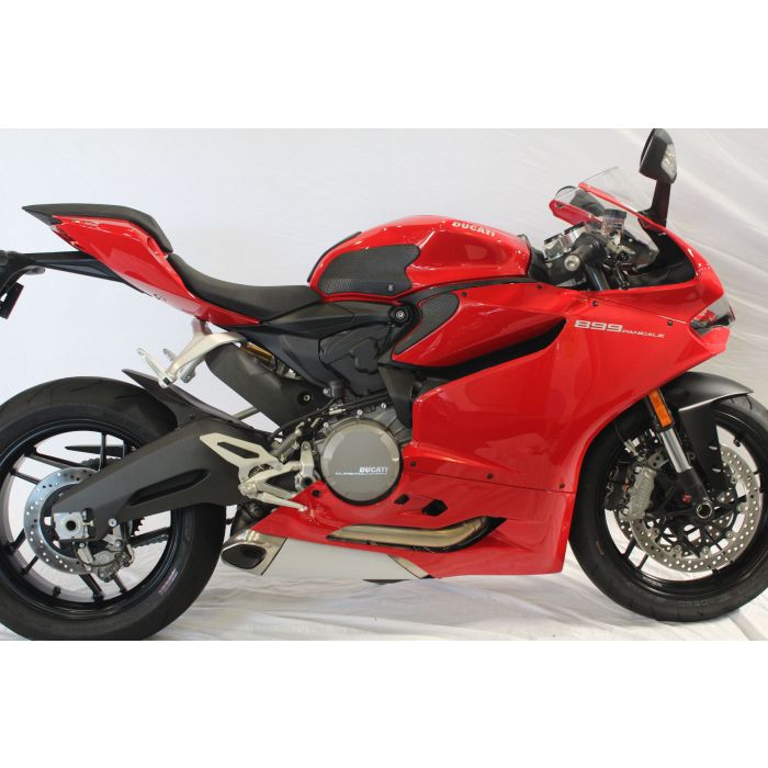 Techspec 62-1512-SS Snake Skin Tank Grips (Ducati Panigale 899/955/959/V2 2013-2021)