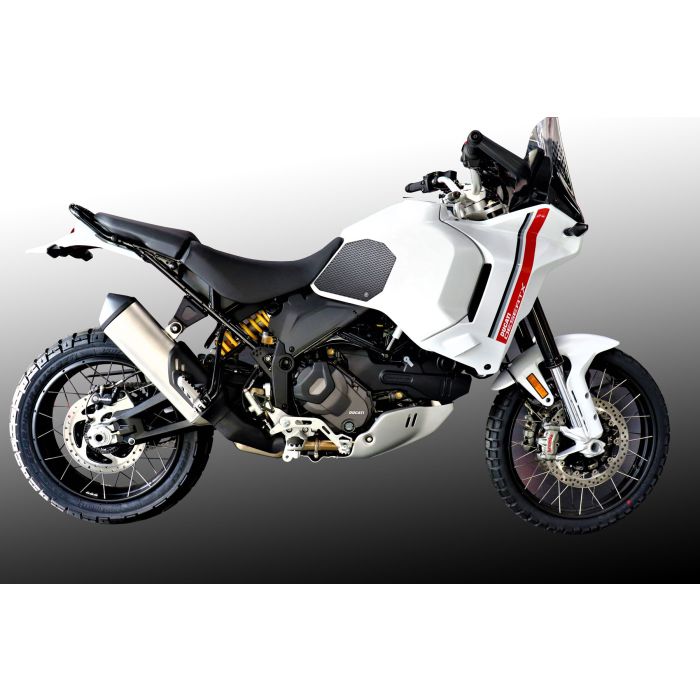 Techspec 62-1529-SS Snake Skin Tank Grips (Ducati Desert X 2022+)