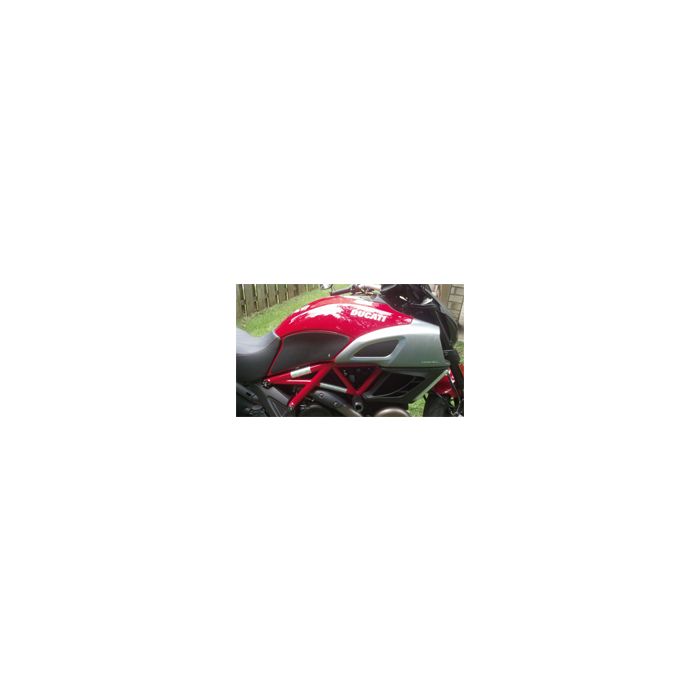 Techspec 62-1507-SS Snake Skin Tank Grips (Ducati Diavel 2012-2015)