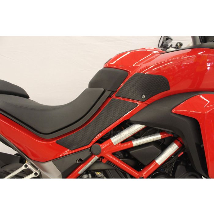 Techspec 62-1508-SS Snake Skin Tank Grips (Ducati Multistrada 1200/D-Air/Pikes Peak 2015-2020)