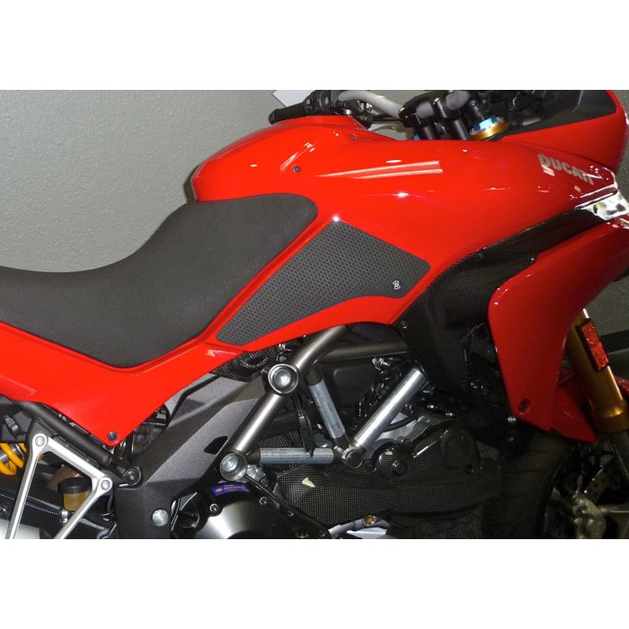 Techspec 62-1502-SS Snake Skin Tank Grips (Ducati Multistrada 2010-2014)