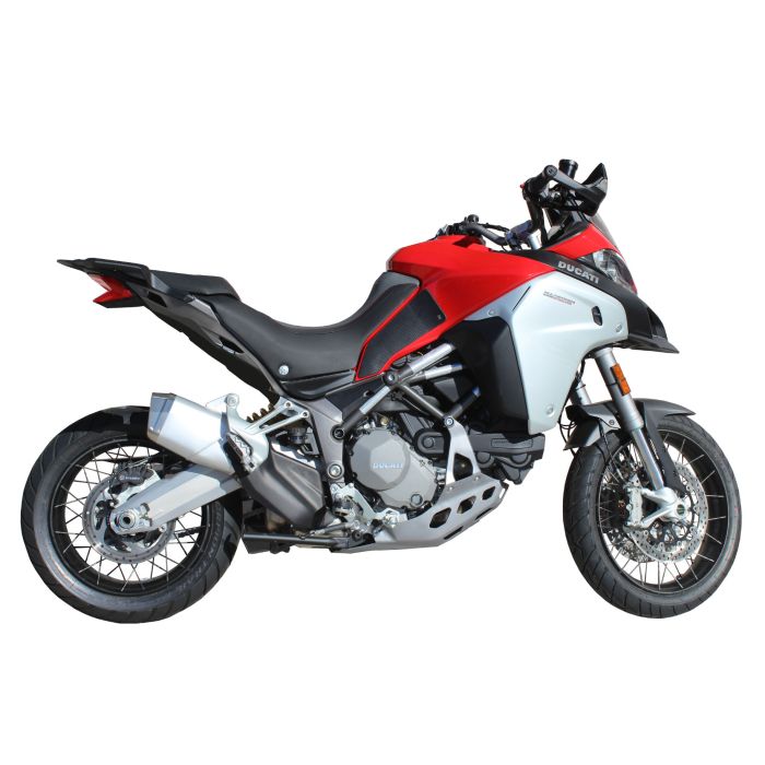 Techspec 62-1514-SS Snake Skin Tank Grips (Ducati Multistrada Enduro 1200 2017+, Not Enduro Pro)