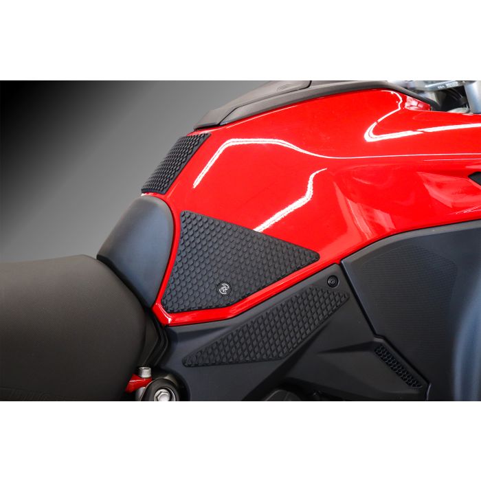 Techspec 62-1519-SS Snake Skin Tank Grips (Ducati Multistrada V4 S 2021+)