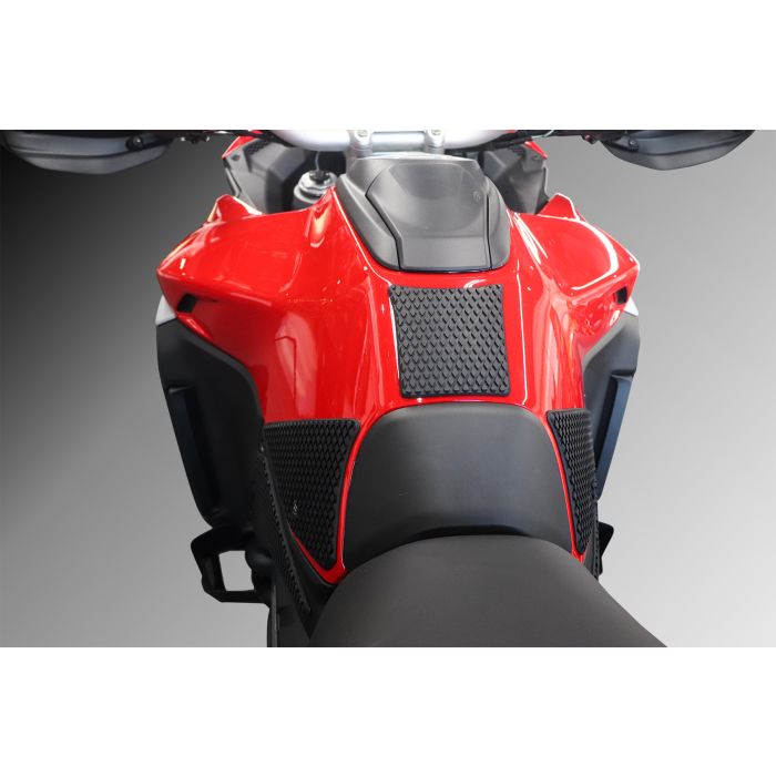 Techspec 62-1519-SS Snake Skin Tank Grips (Ducati Multistrada V4 S 2021+)