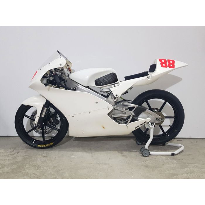 Techspec 62-2035-SS Snake Skin Tank Grips (Honda NSF250R GP)