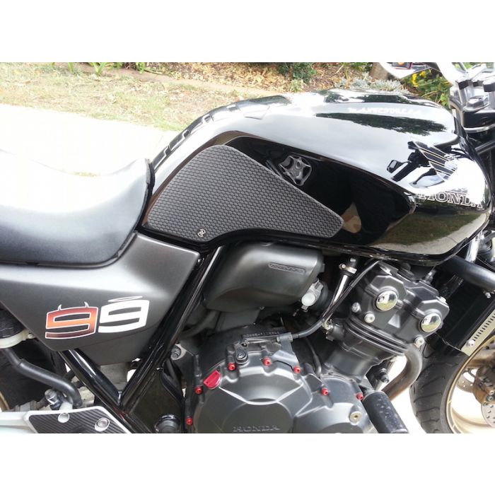 Techspec 62-2007-SS Snake Skin Tank Grips (Honda CB400 2000-2015)