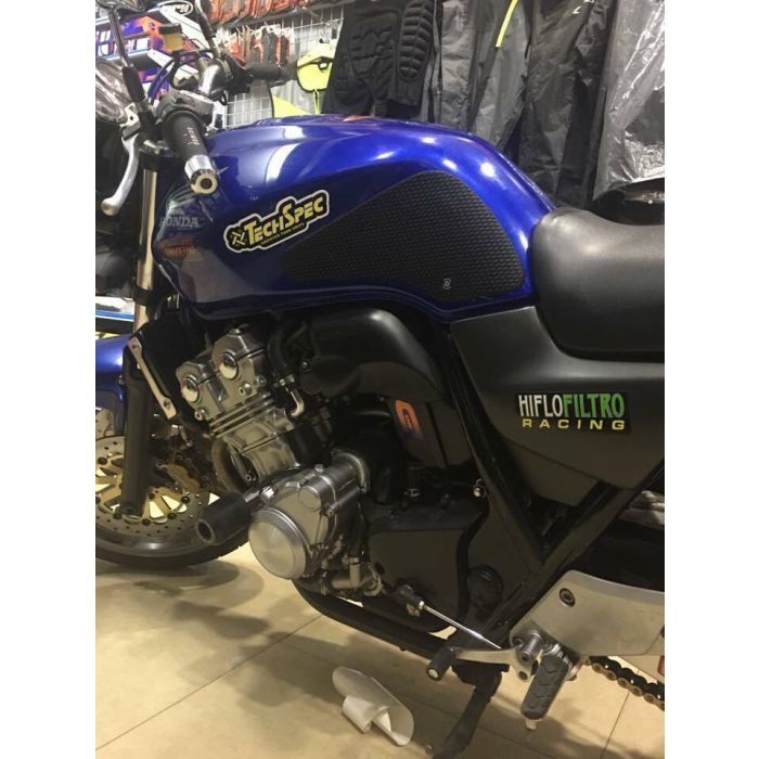 Techspec 62-2007-SS Snake Skin Tank Grips (Honda CB400 2000-2015)