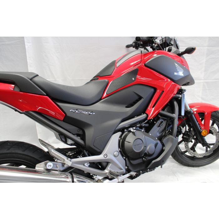 Techspec 62-2013-SS Snake Skin Tank Grips (Honda NC700X 2013-2015)