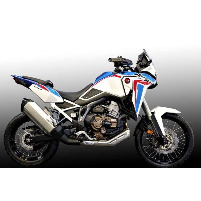 Techspec 62-2039-SS Snake Skin Tank Grips (Honda Africa Twin 2020+)