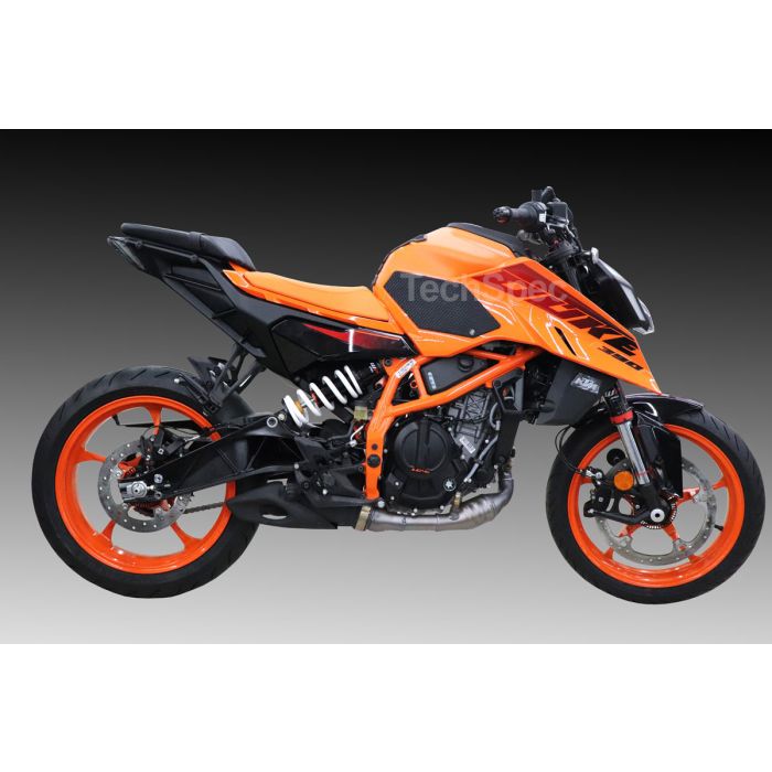 Techspec 62-4523-SS Snake Skin Tank Grips (KTM Duke 390 2024+)