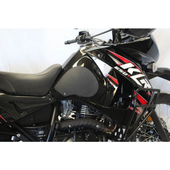 Techspec 62-2501-SS Snake Skin Tank Grips (Kawasaki KLR650 1998-2021)