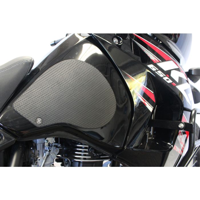 Techspec 62-2501-SS Snake Skin Tank Grips (Kawasaki KLR650 1998-2021)