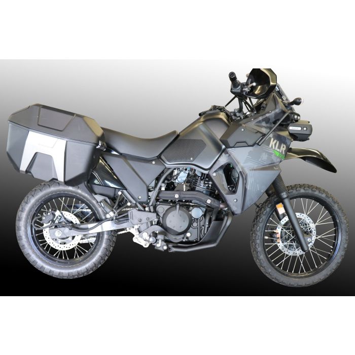 Techspec 62-2535-SS Snake Skin Tank Grips (Kawasaki KLR650 2021+)