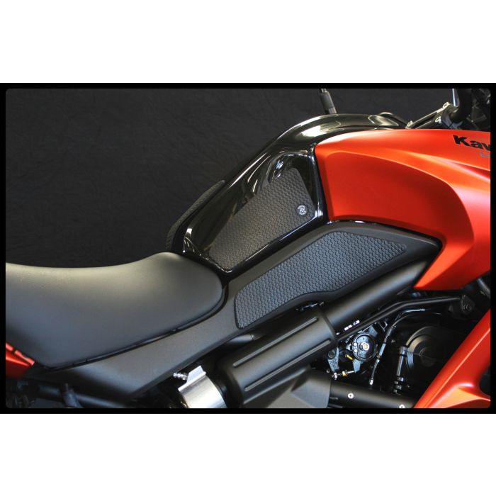 Techspec 62-2518-SS Snake Skin Tank Grips (Kawasaki Versys 650/650 LT 2010-2021)