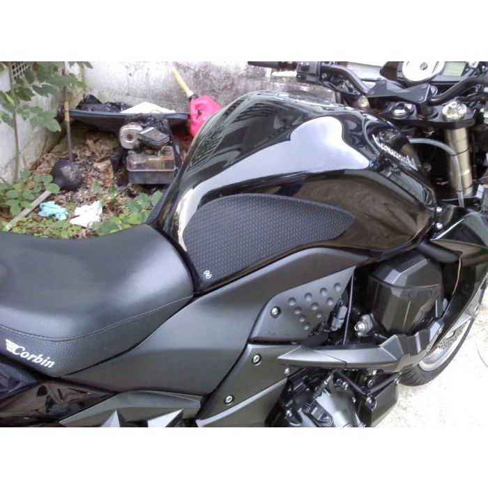 Techspec 62-2504-SS Snake Skin Tank Grips (Kawasaki Z750 2007-2012 / Z1000 2007-2009)