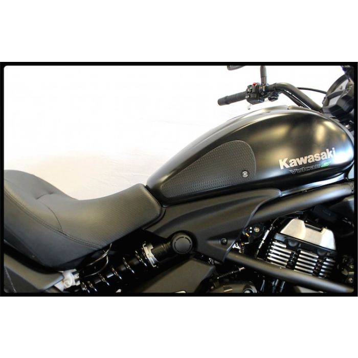 Techspec 62-2525-SS Snake Skin Tank Grips (Kawasaki Vulcan 2007+)