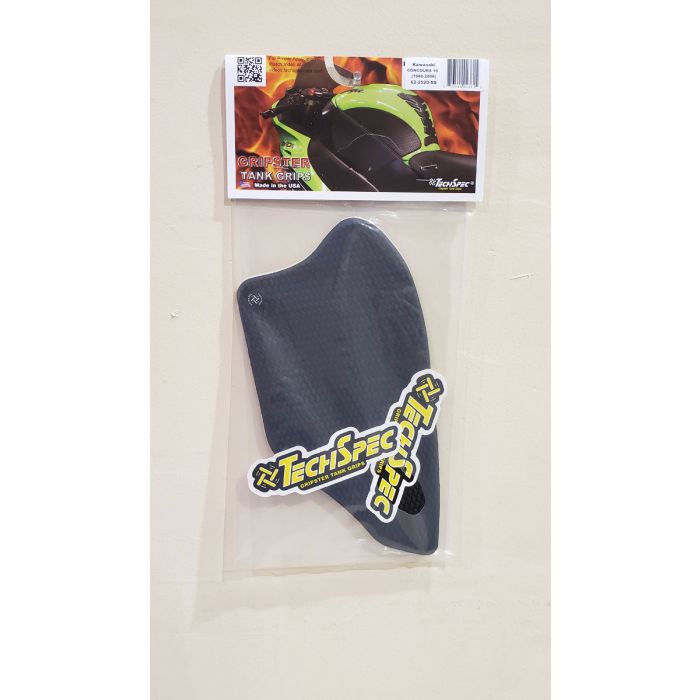 Techspec 62-2520-SS Snake Skin Tank Grips (Kawasaki Concours 10 1980-2006)