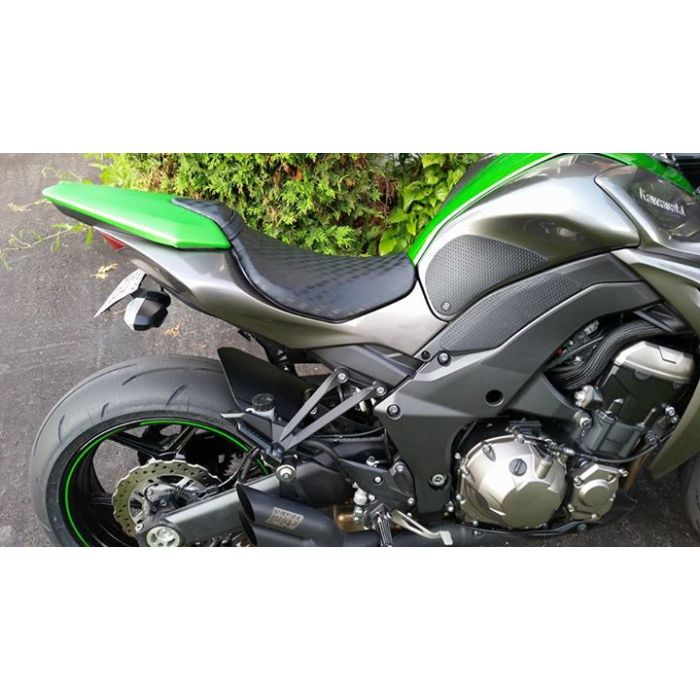 Techspec 62-2523-SS Snake Skin Tank Grips (Kawasaki Z1000 2014-2016)