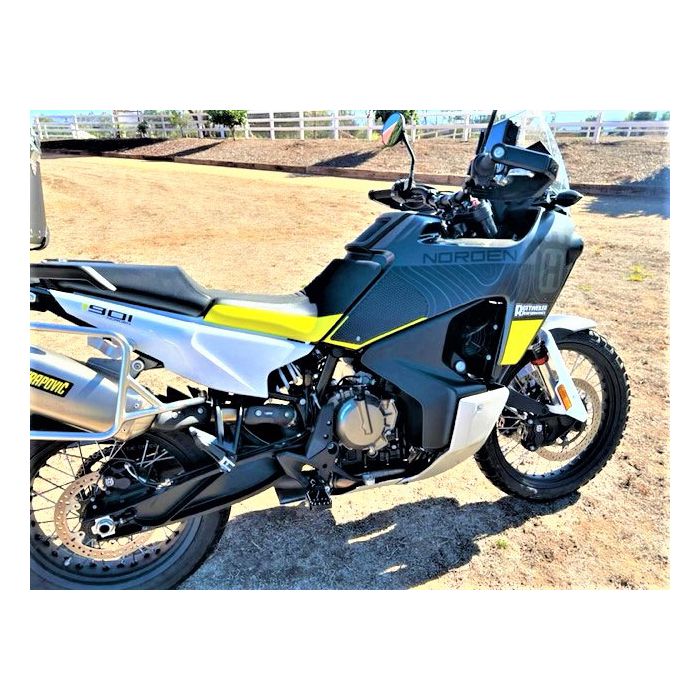 Techspec 62-4700-SS Snake Skin Tank Grips (Husqvarna Norden 2022+)