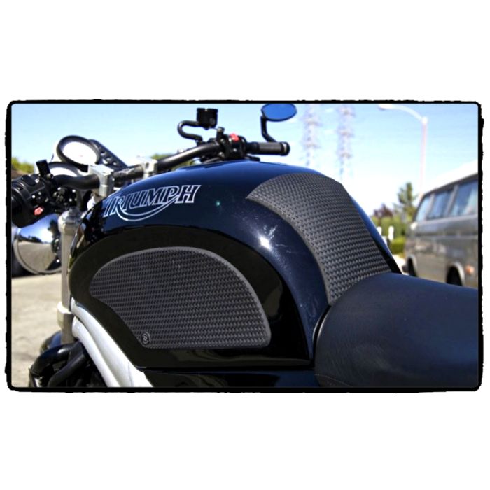 Techspec 62-0032-SS Snake Skin Tank Grips (Triumph Speed Triple 1997-2004)