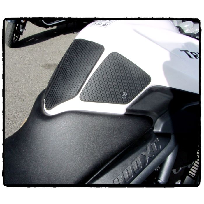 Techspec 62-3505-SS Snake Skin Tank Grips (Triumph Tiger 800 XC 2011+)