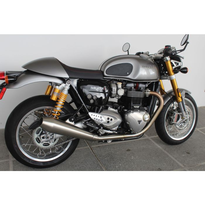 Techspec 62-3508-SS Snake Skin Tank Grips (Triumph Thruxton 2013+)