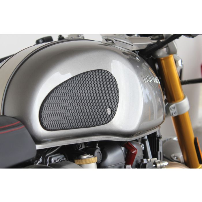 Techspec 62-3508-SS Snake Skin Tank Grips (Triumph Thruxton 2013+)
