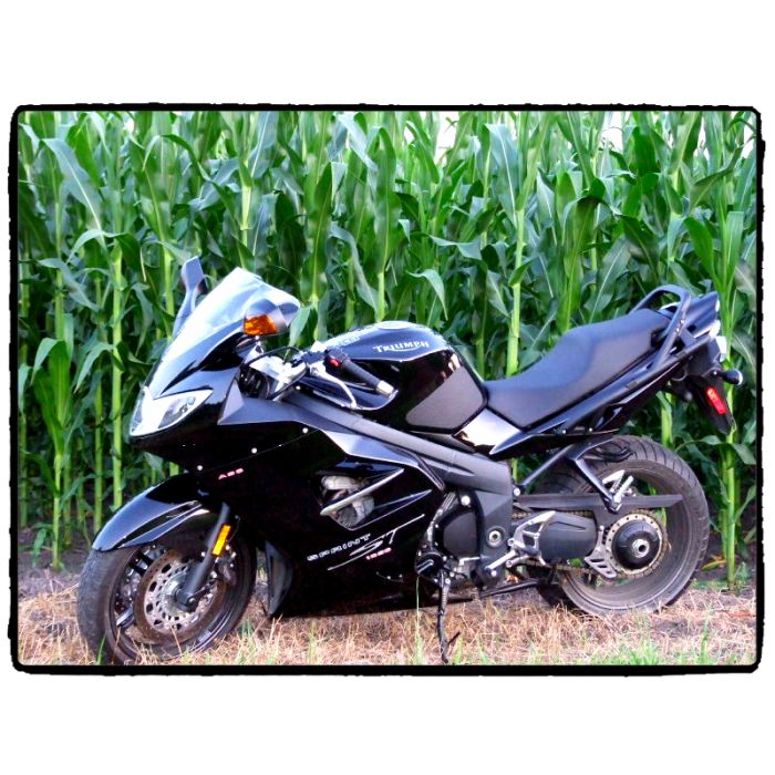 Techspec 62-3500-SS Snake Skin Tank Grips (Triumph Sprint 2005-2012)