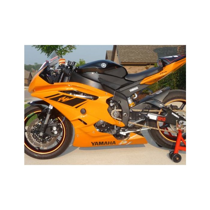Techspec 62-0061-SS Snake Skin Tank Grips (Yamaha R6R 2006-2007)