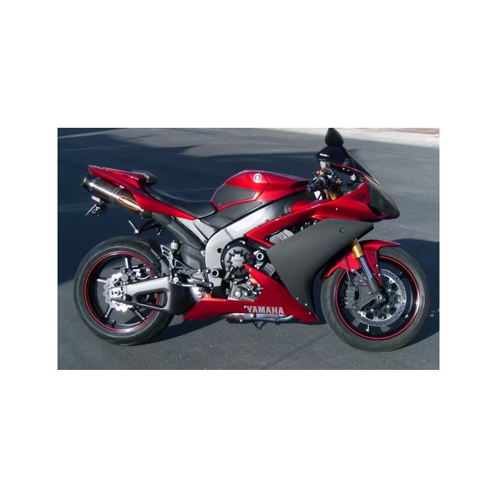 Techspec 62-0054-SS Snake Skin Tank Grips (Yamaha R1 2007-2008)