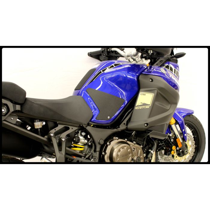 Techspec 62-4012-SS Snake Skin Tank Grips (Yamaha Super Tenere Design)