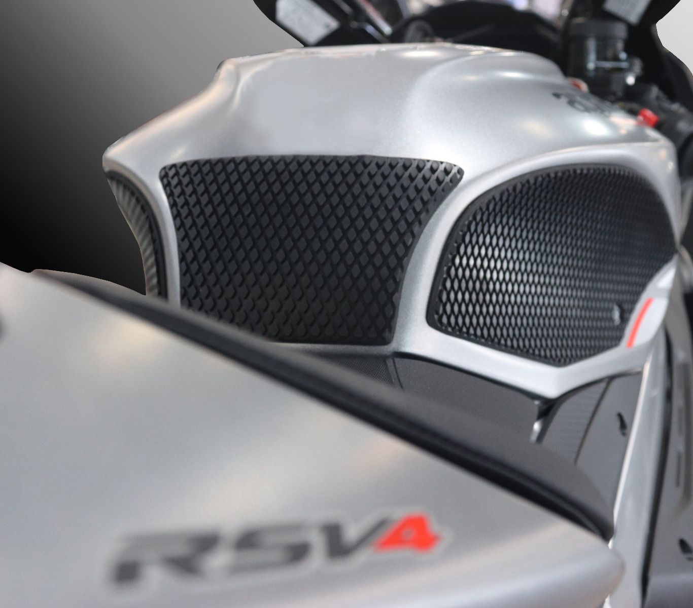 TechSpec 2021+ Aprilia RSV4 Tuono V4 Snake Skin Tank Grips