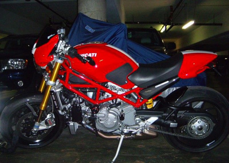 Techspec 62-0081-SS Snake Skin Tank Grips (Ducati Monster 1998-2008)