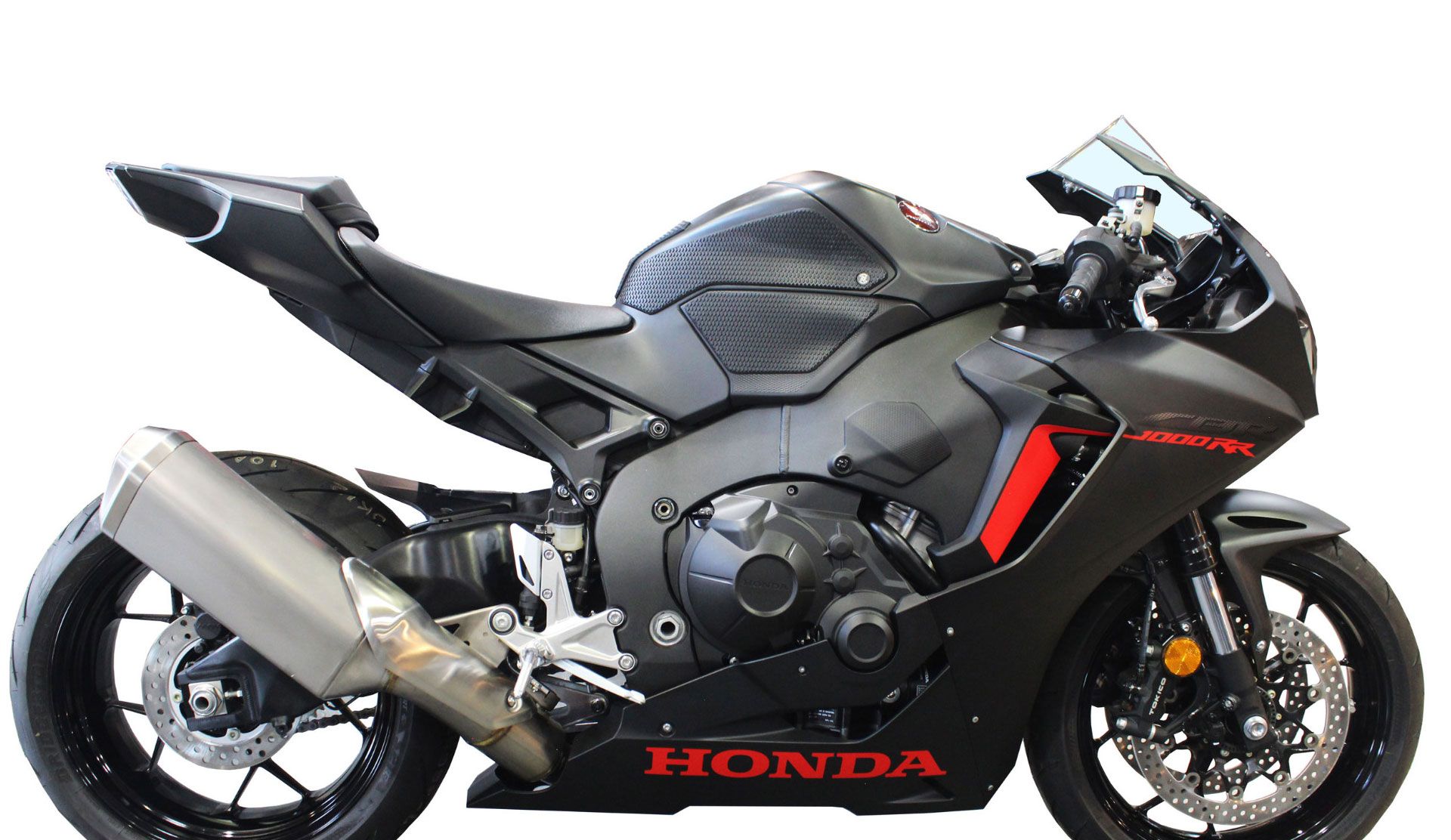 TechSpec 2017+ Honda CBR1000RR Snake Skin Tank Grips