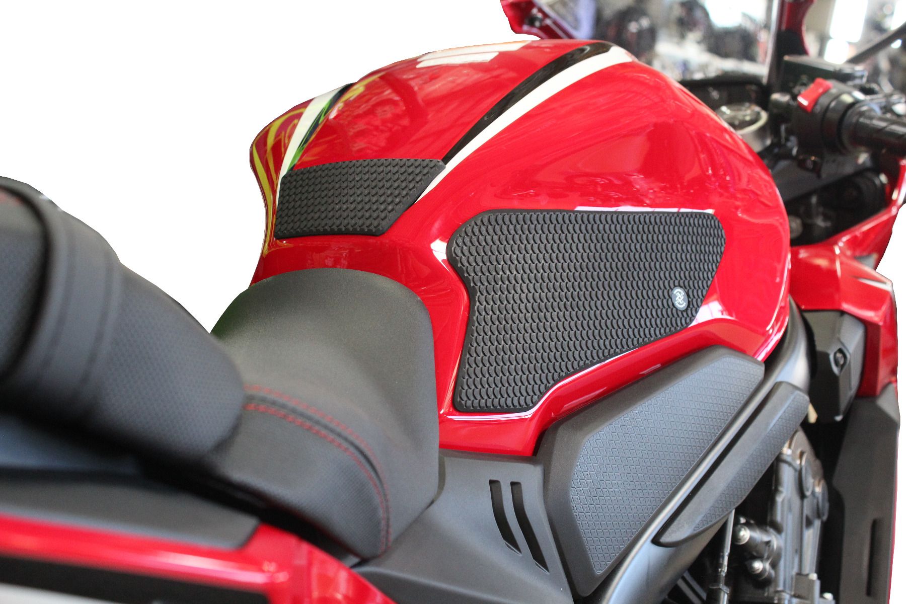 TechSpec 2019+ Honda CBR650R CB650R Snake Skin Tank Grips