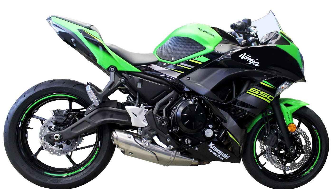 TechSpec 2017+ Kawasaki Ninja 650 Z650 Snake Skin Tank Grips