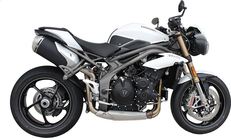 TechSpec 2016-2020 Triumph Speed Triple Snake Skin Tank Grips
