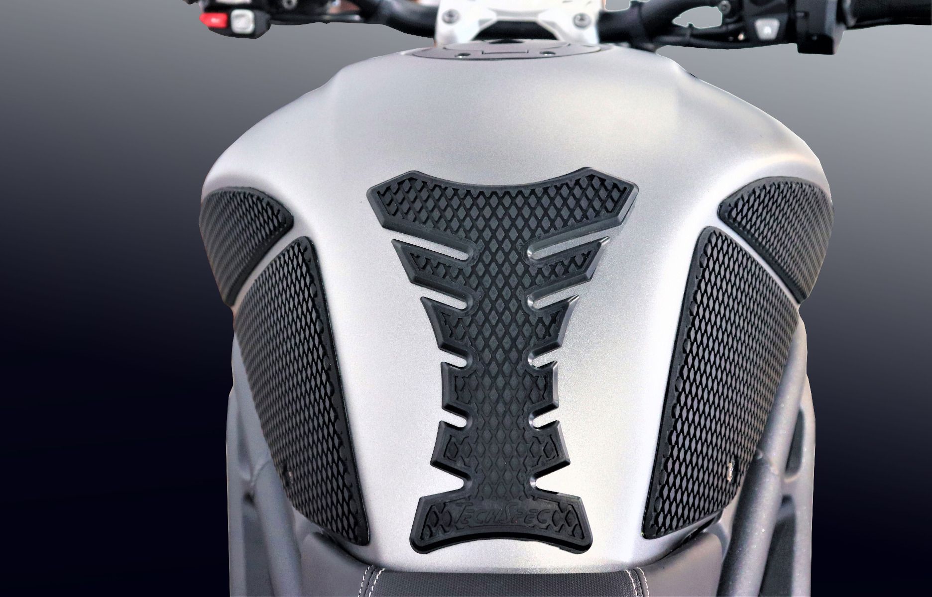 TechSpec 2021+ Triumph Speed Triple 1200 RR Snake Skin Tank Grips