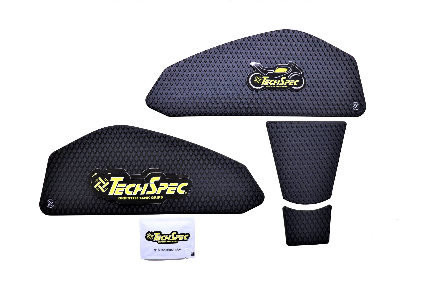 TechSpec 2021+ Yamaha R7 Snake Skin Tank Grips