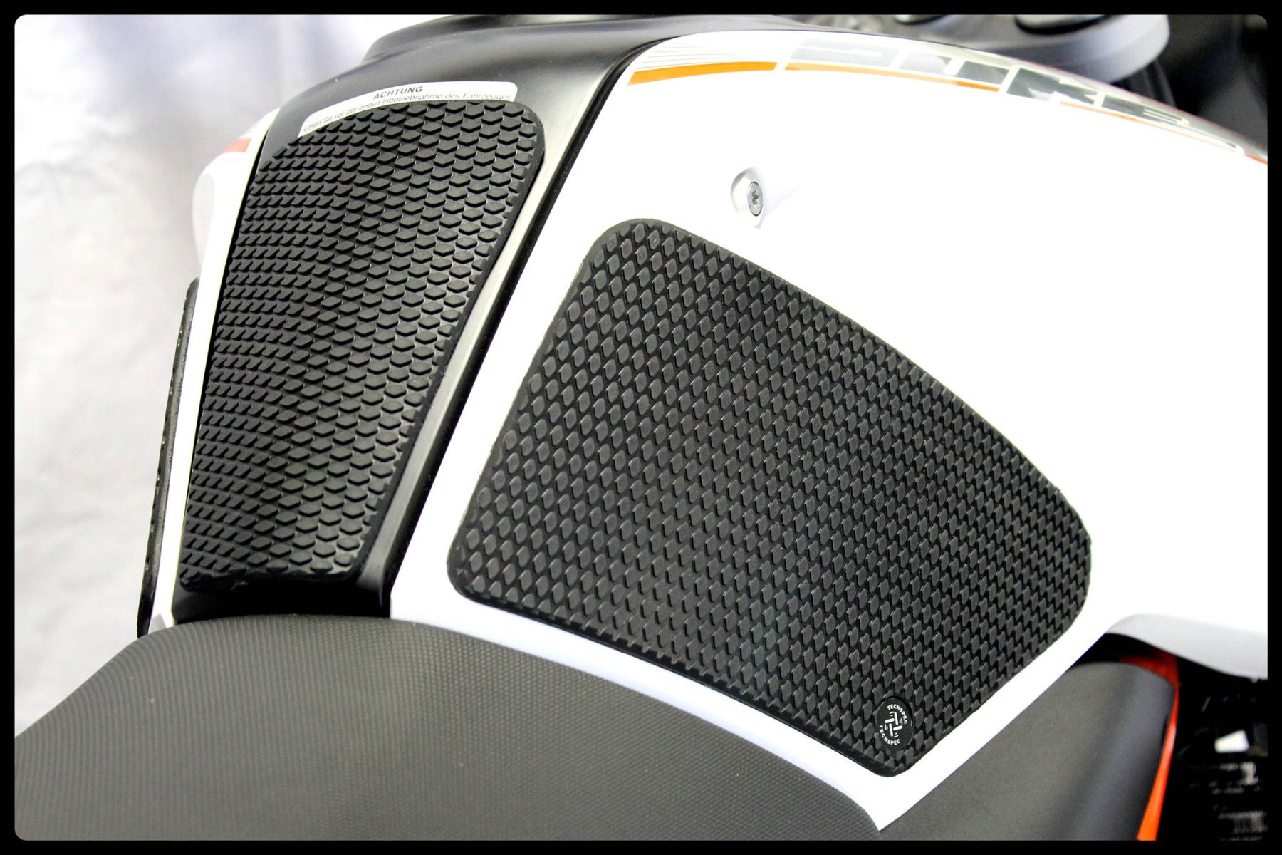 TechSpec 2012+ KTM Duke 690 Snake Skin Tank Grips